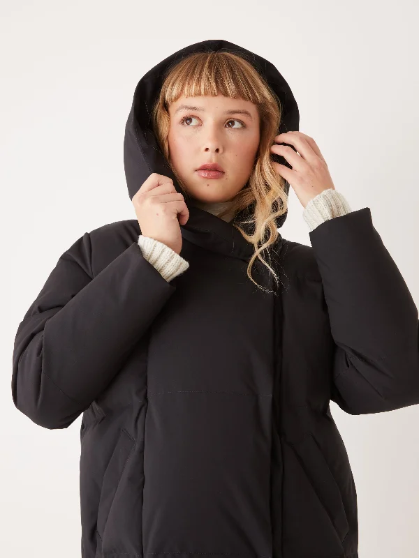 The Hygge Puffer Coat in Black