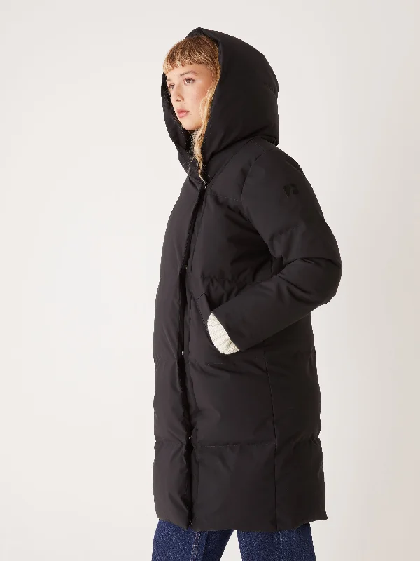 The Hygge Puffer Coat in Black