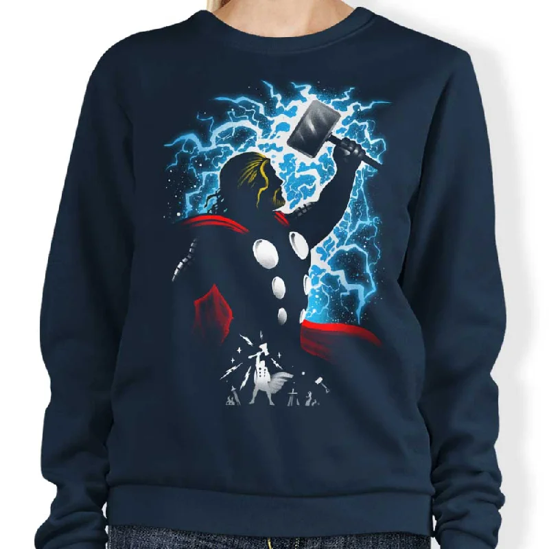 Sweatshirt / Navy / S