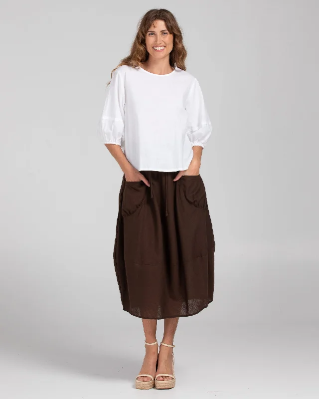 Boom Shankar Guru Skirt Ground Coffee