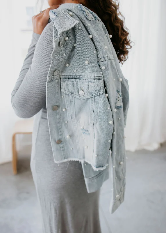 Colette Pearl Denim Jacket