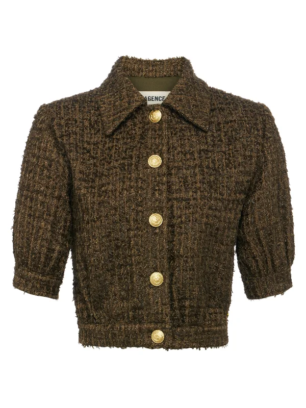 Cove Cropped Tweed Jacket