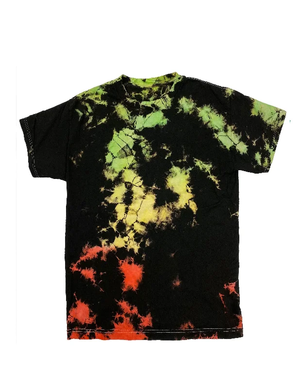 Multi-Color Crystal Wash Tie Dye T-Shirt