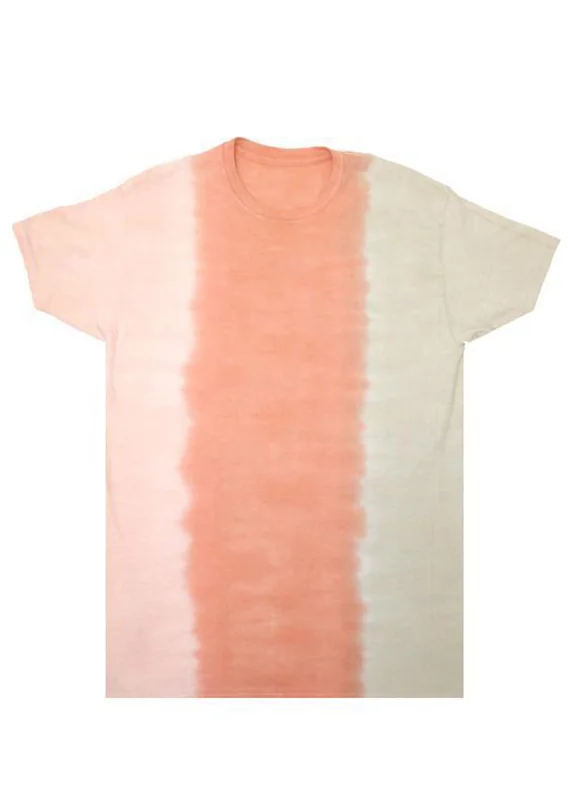 Pink / Orange Nude Dip Dye T-Shirt