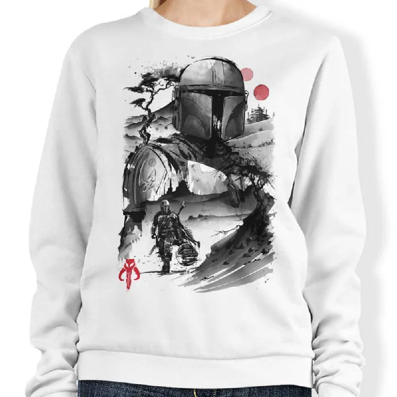 Desert Hunter Sumi-e - Sweatshirt