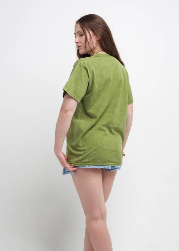 Green Mineral Wash T-Shirt