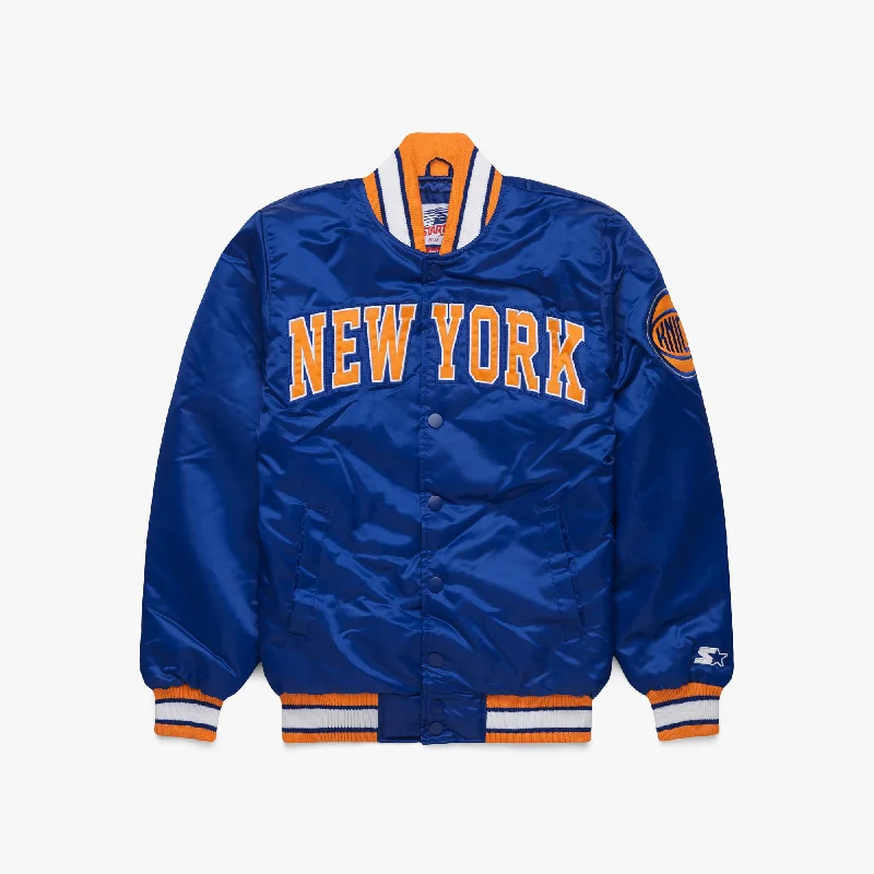 HOMAGE x Starter Knicks Satin Jacket