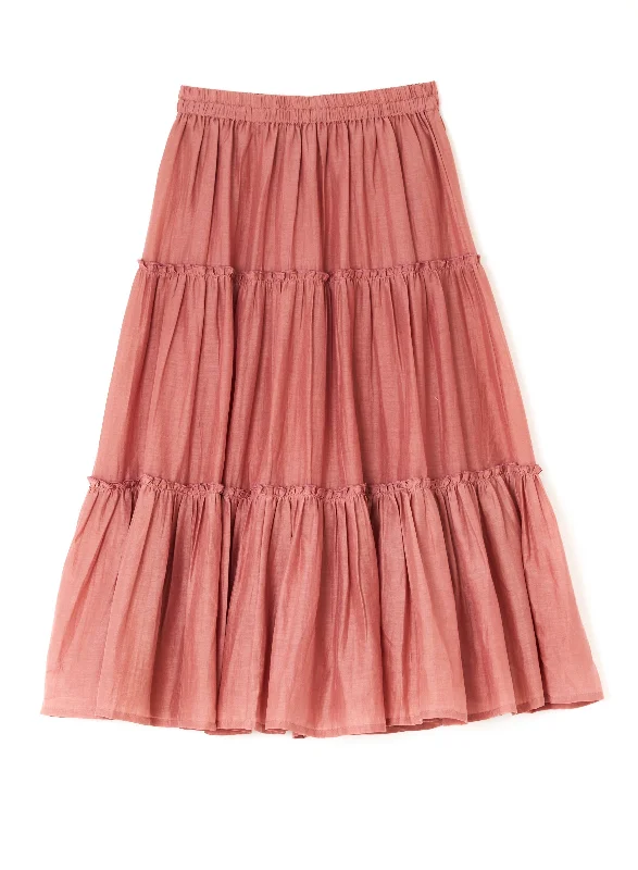 Skirt Della Midi Dusty-Pink