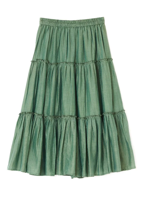 Skirt Della Midi Khaki