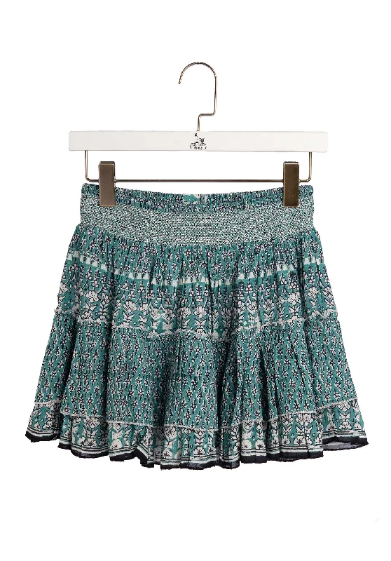 Skirt Mari Print Mini Green