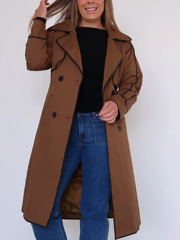 Mieke Trench Coat - Brown