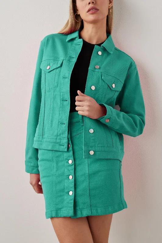 MULHOLLAND JACKET - EMERALD