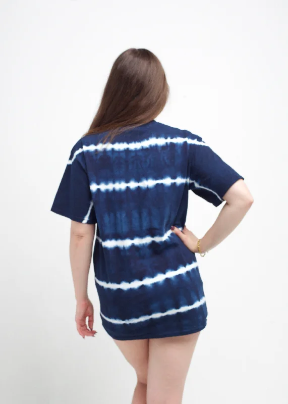 Navy Bamboo Tie Dye T-Shirt