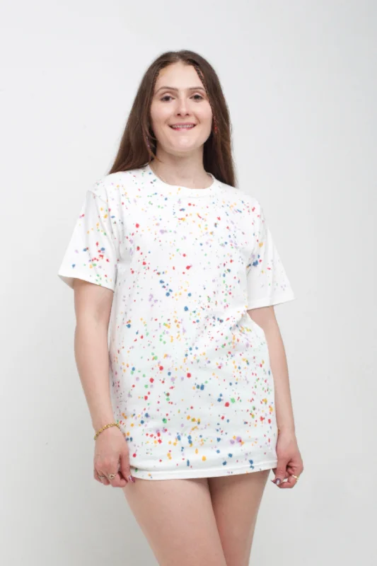 Multi-Color Sprinkle Dye T-Shirt