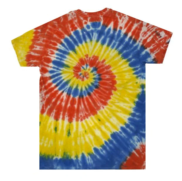 Multi-Color Spiral Tie Dye T-Shirt