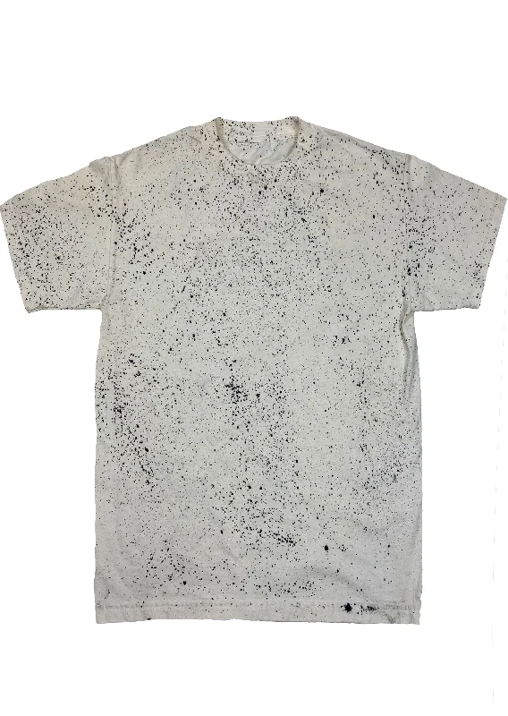 Off White Black Sprinkle Dye T-Shirt