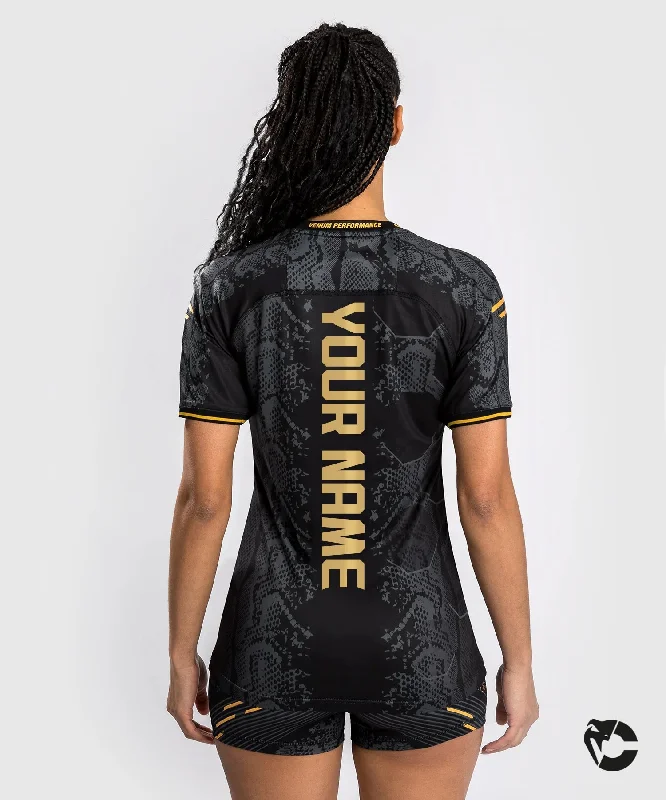 UFC Adrenaline by Venum Personalized Authentic Fight Night Women's Walkout Jersey - Champion