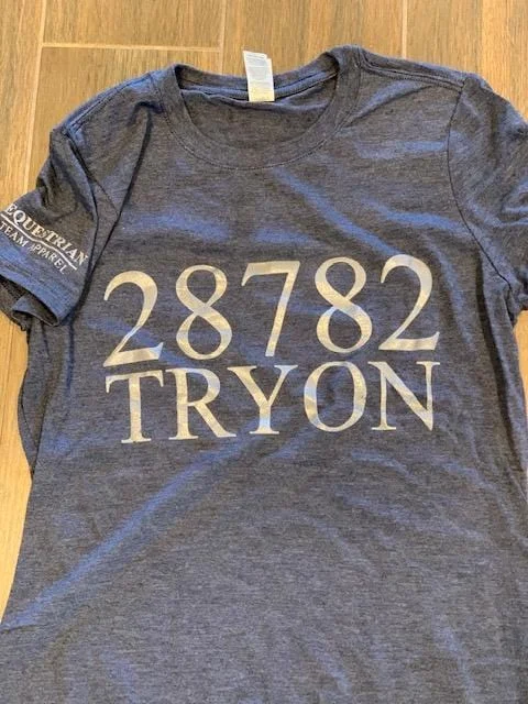 Equestrian Team Apparel- Tryon Zip Code Tee