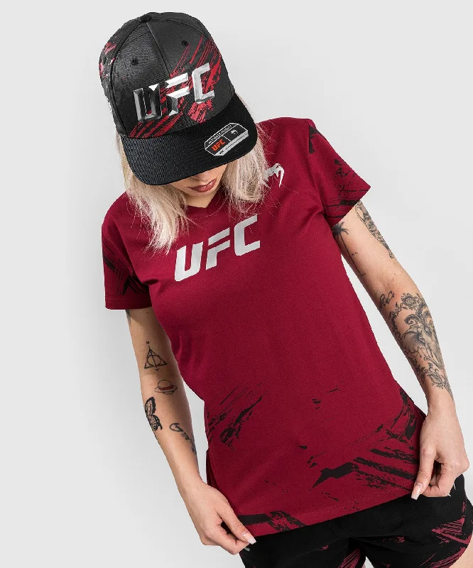 UFC Venum Authentic Fight Week 2.0 Women’s Short Sleeve T-Shirt - Red