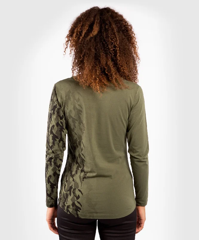 UFC Venum Authentic Fight Week Women's Long Sleeve T-shirt - Khaki