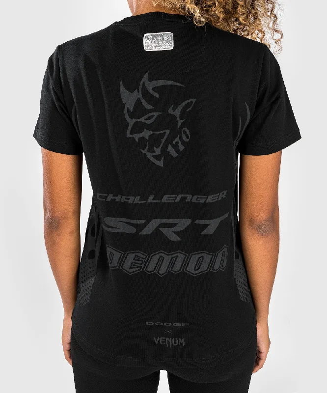 Venum x Dodge Demon 170 Women's T-Shirt - Black