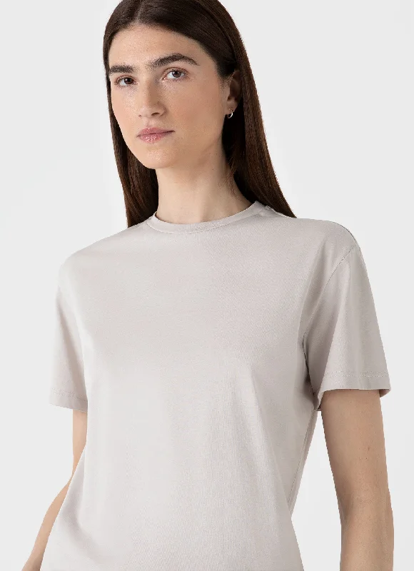 Women's Boy Fit T-shirt in Putty