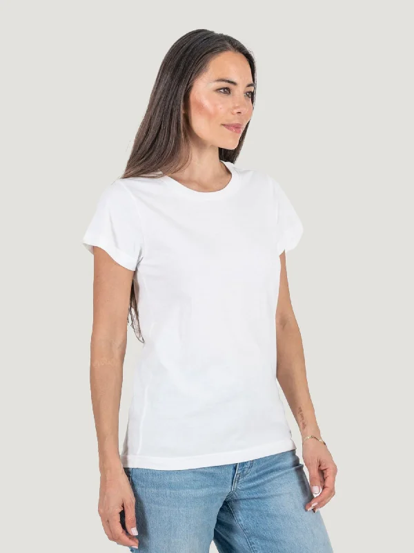 Women's White Crew Neck (1st Gen.)