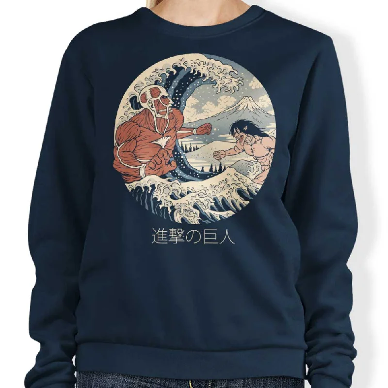 Sweatshirt / Navy / S