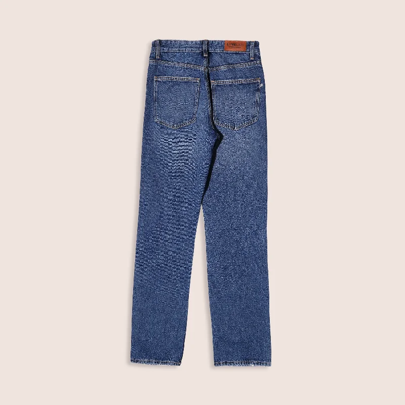 Dark Blue Women's Straight Fit Denim