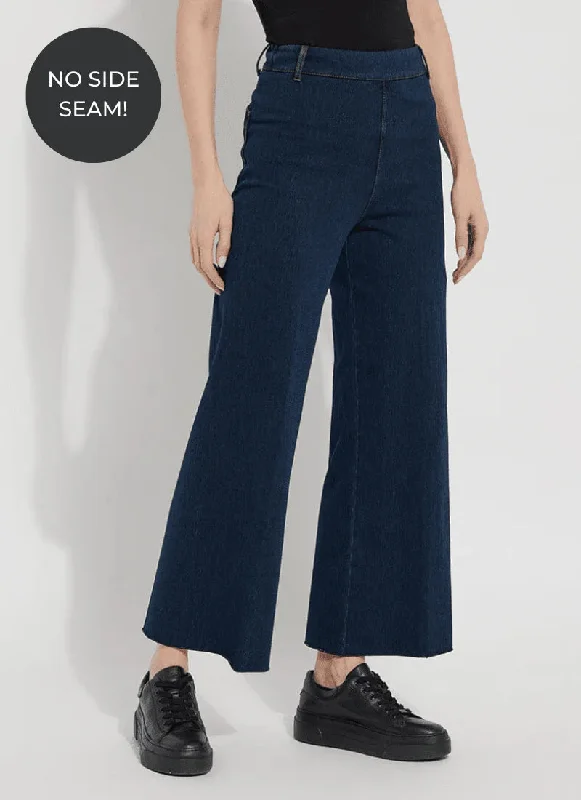 Erin Wide Leg Denim (28"" Inseam)-Indigo