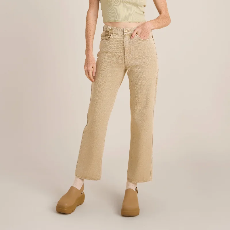 HWY 1 Pant Denim - Toasted Almond