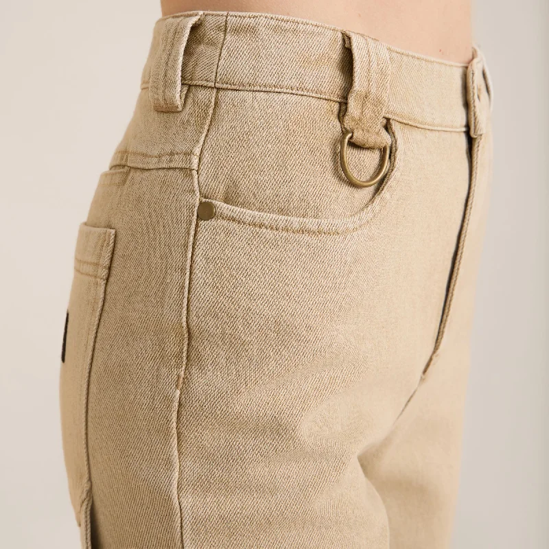 HWY 1 Pant Denim - Toasted Almond