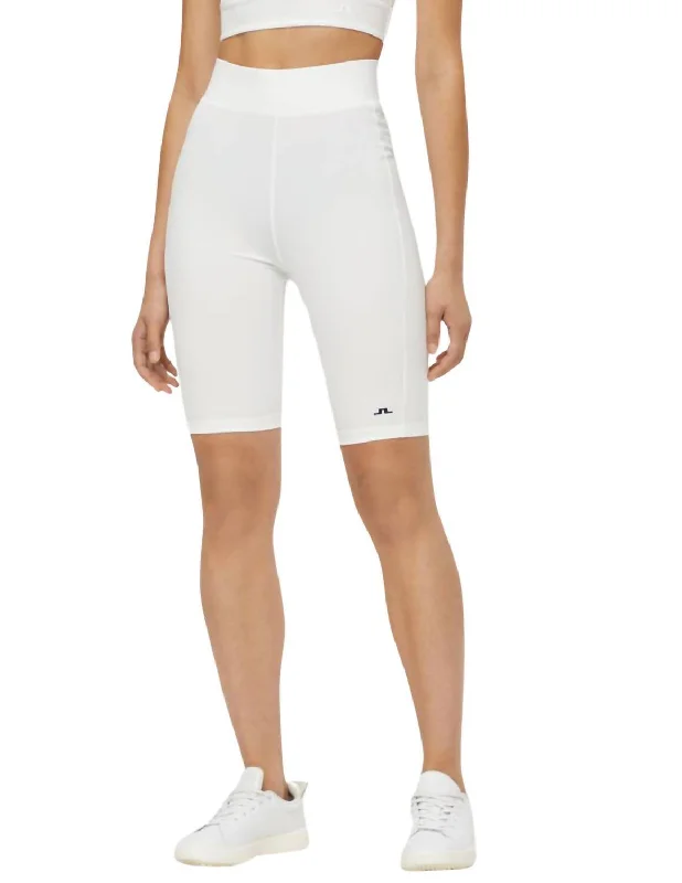 Nemi Golf Comp Tights Short In White