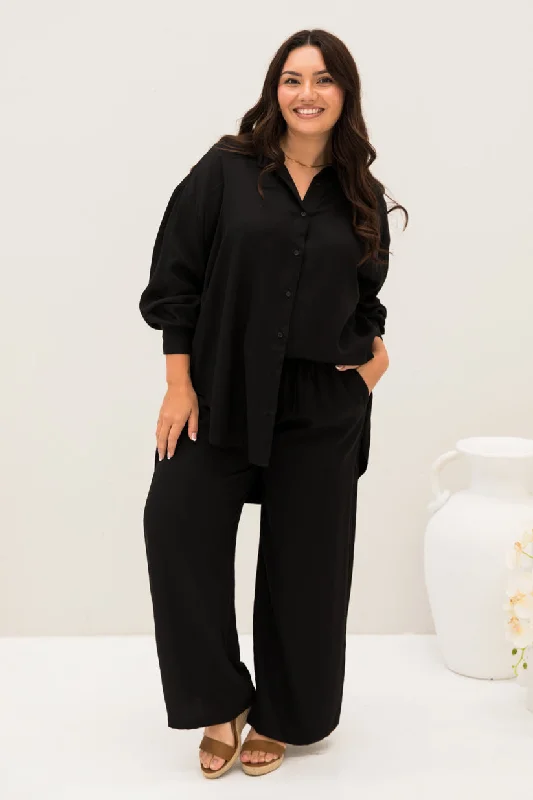 PQ Collection Samara Pant Black