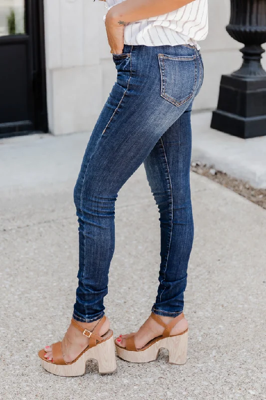 Willa Dark Wash Skinny Jeans