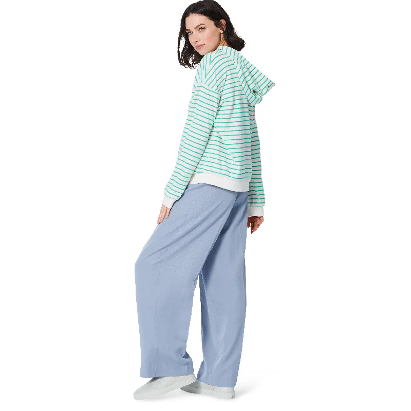 Burda Sewing Pattern 5979 Misses' Hoodie in Three Lengths