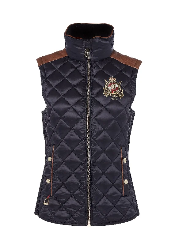 Diamond Quilt Classic Gilet (Ink Navy)