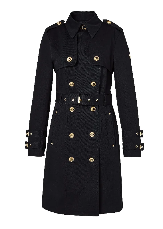 Gatcombe Trench Coat (Black)