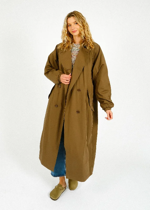 IM Cacilda Trench Coat in Khaki