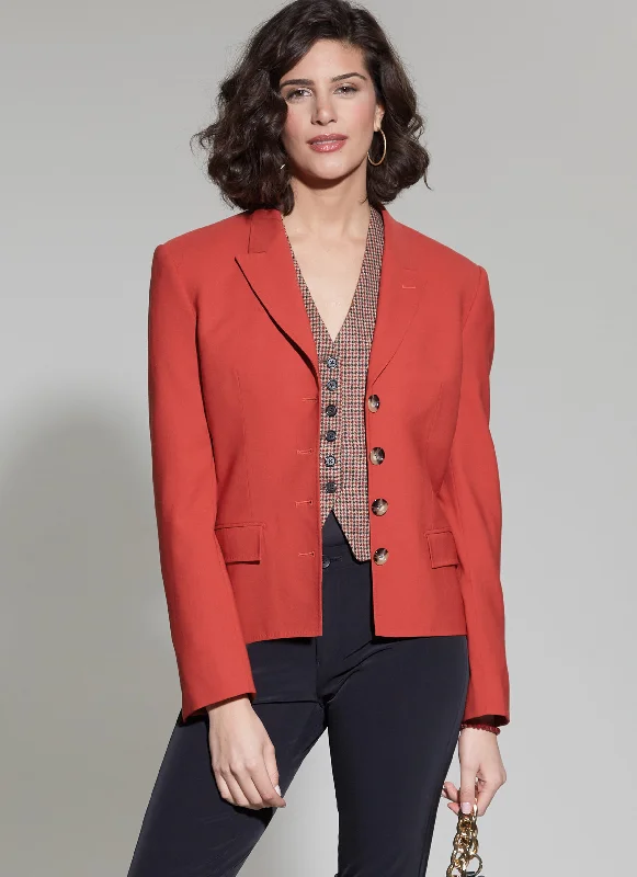 McCall's Sewing Pattern M8350 Blazer and Waistcoat by Melissa Watson