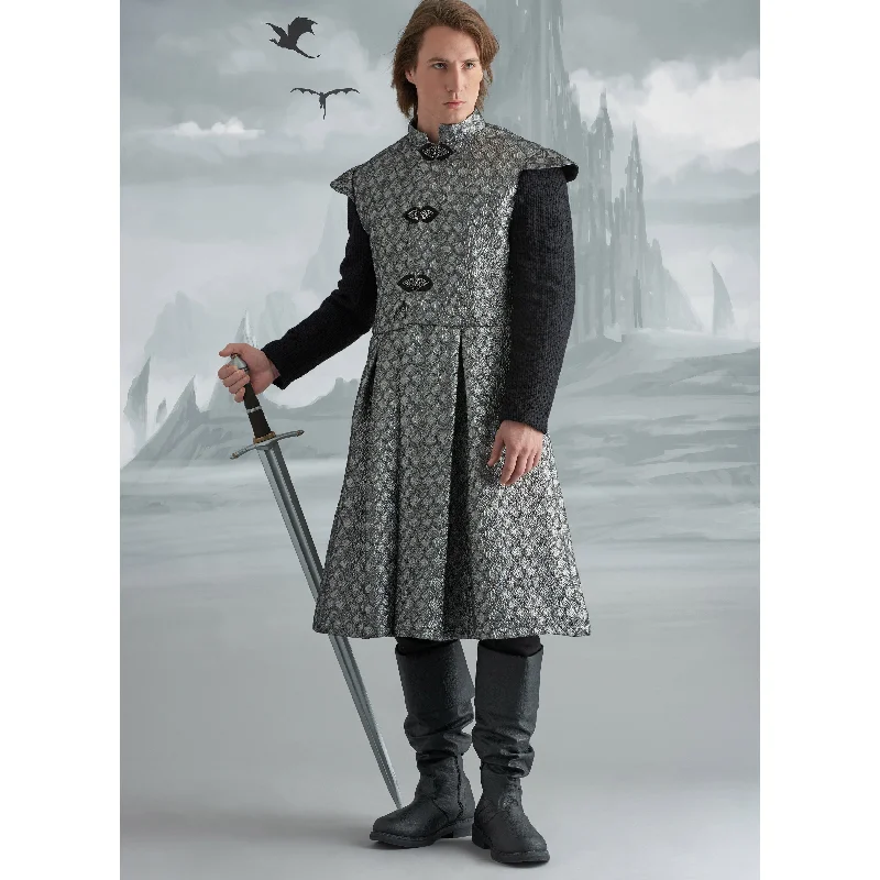 Simplicity Sewing Pattern 9593 Men's Medieval fantasy costumes