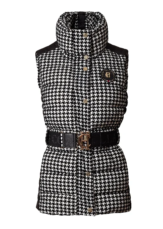 Valais Quilted Gilet (Houndstooth)