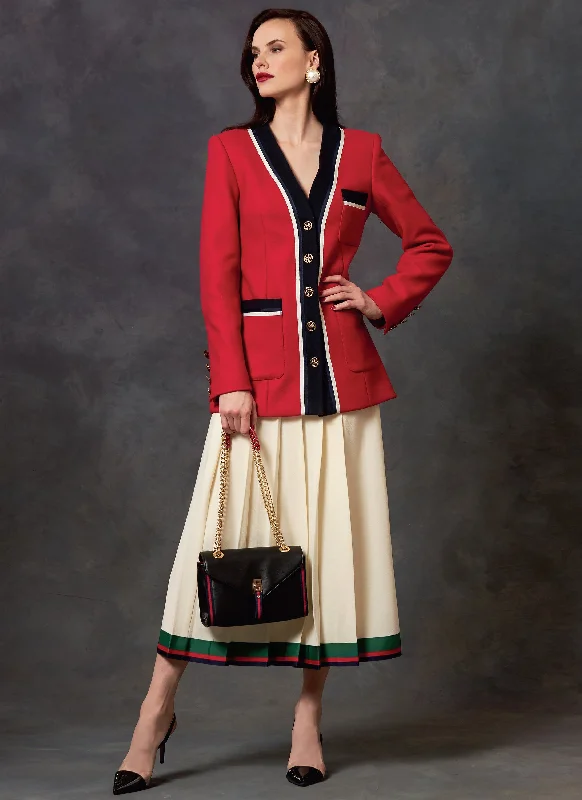 Vogue 1643 Misses' Petite Jacket, Dress and Skirt Pattern