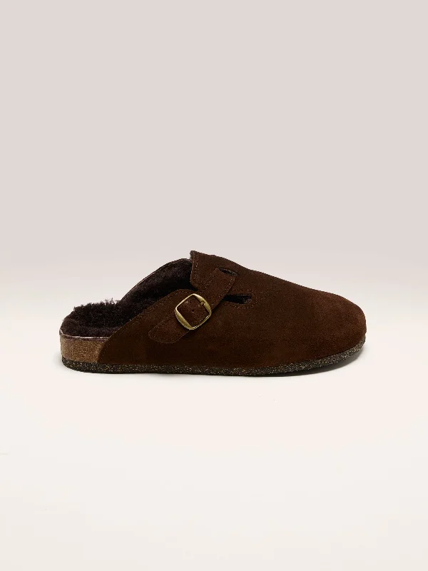 BOSABO | CHOCO VELOUR CLOGS