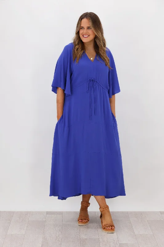 Betty Basics Saint Lucia Dress Deco Blue