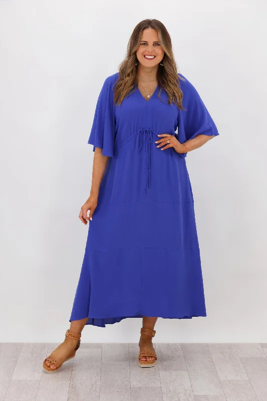 Betty Basics Saint Lucia Dress Deco Blue