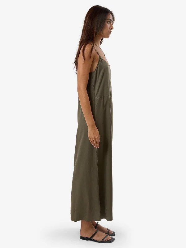 Breezy Slip Dress - Tarmac