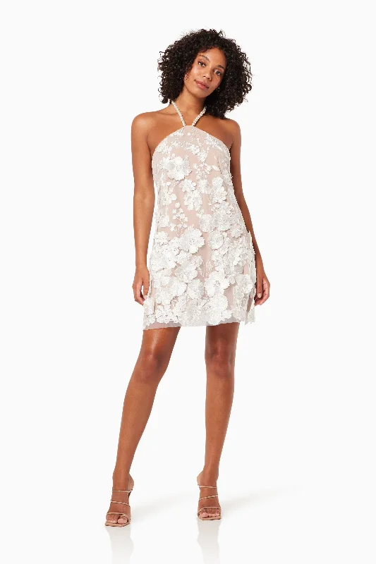 Callista Floral 3d Mini Dress