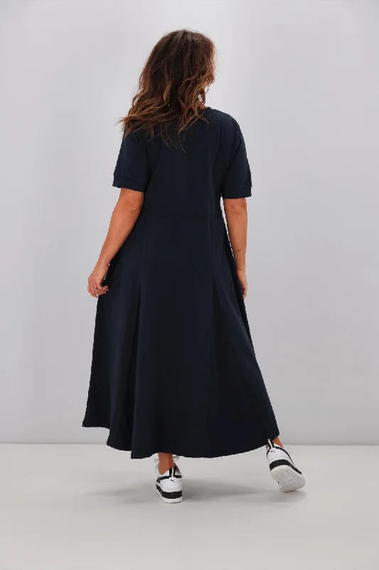 Elm York Midi Dress Navy