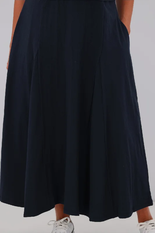 Elm York Midi Dress Navy